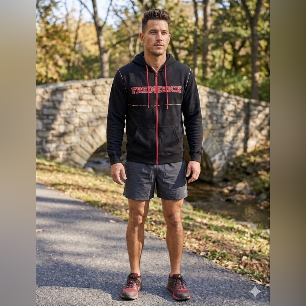 Maryland-themed hooded jacket